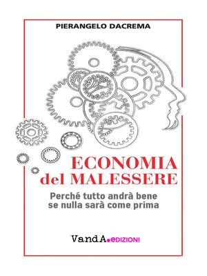 cover image of Economia del malessere